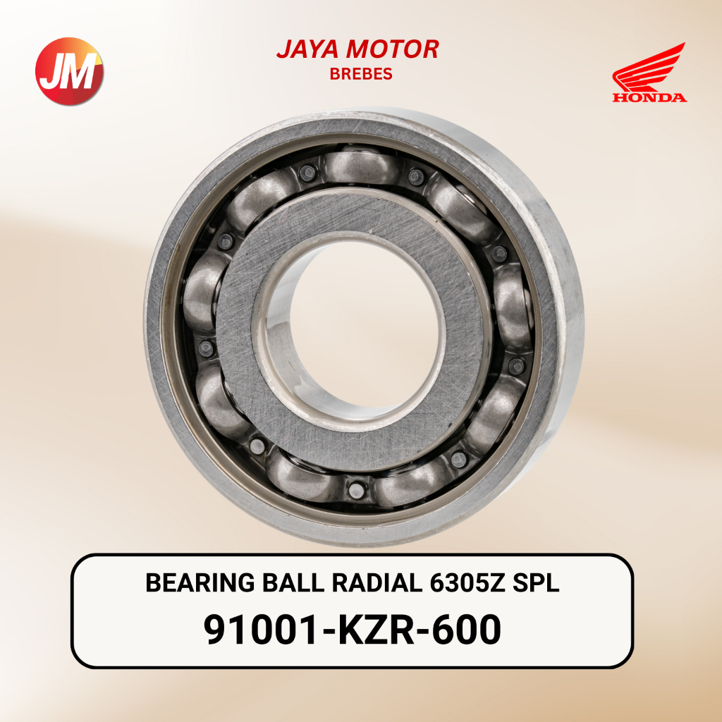 91001KZR600 Bearing/Laher Krukas Kanan 6305Z Vario 125 91001-KZR-600