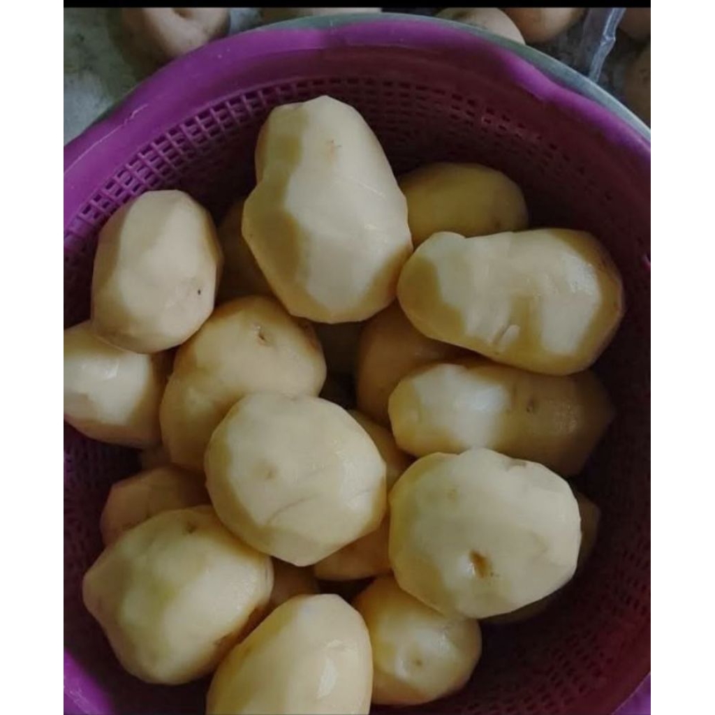 kentang kupas