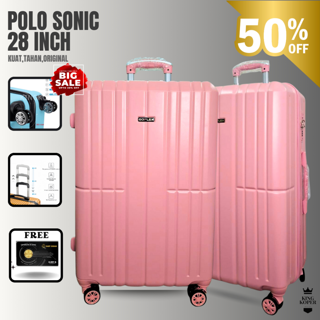 Koper Polo 28 inch koper import - koper besar - ukuran bagasi