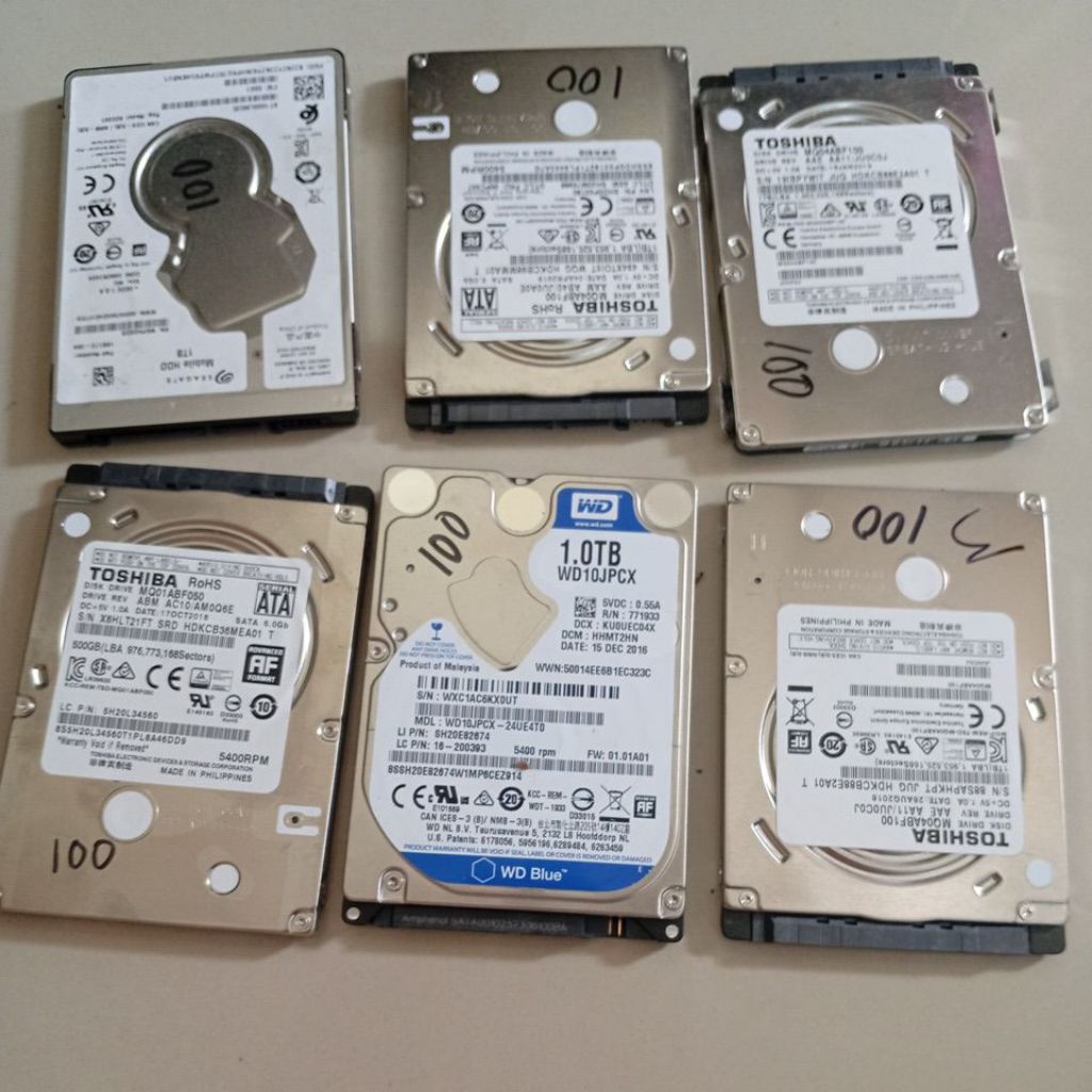 hardisk laptop 1 tera sentinel 100persen