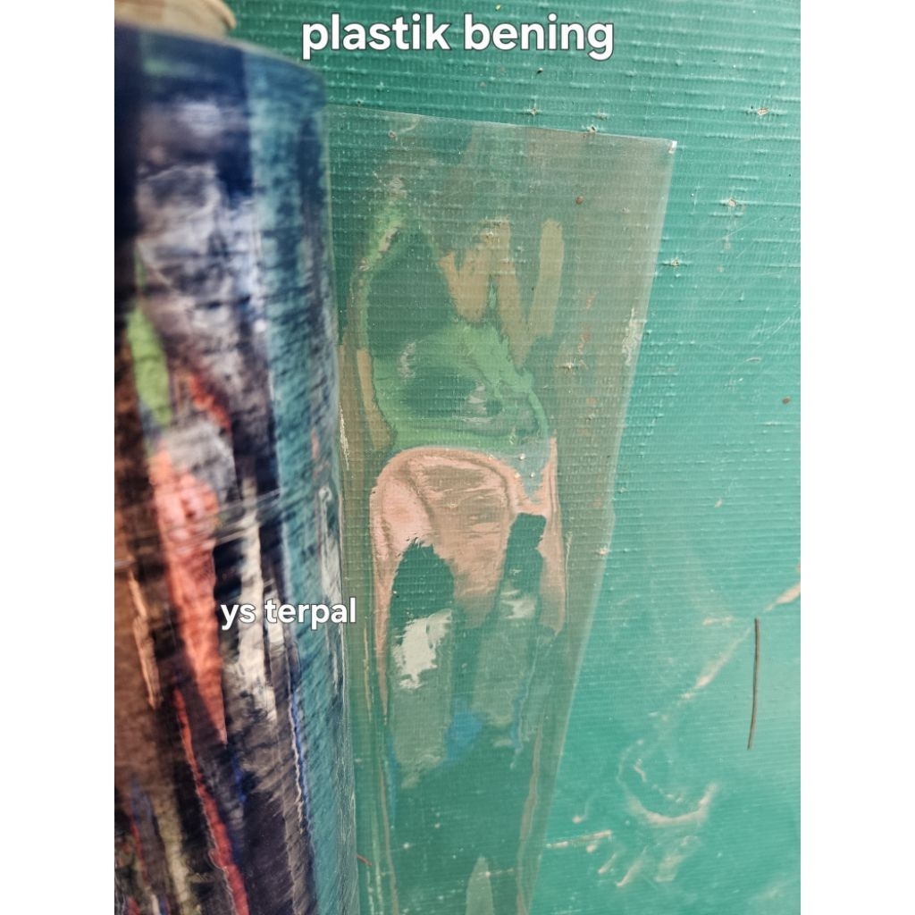 PLASTIK BENING PVC TEBAL 0.30 HARGA METERAN