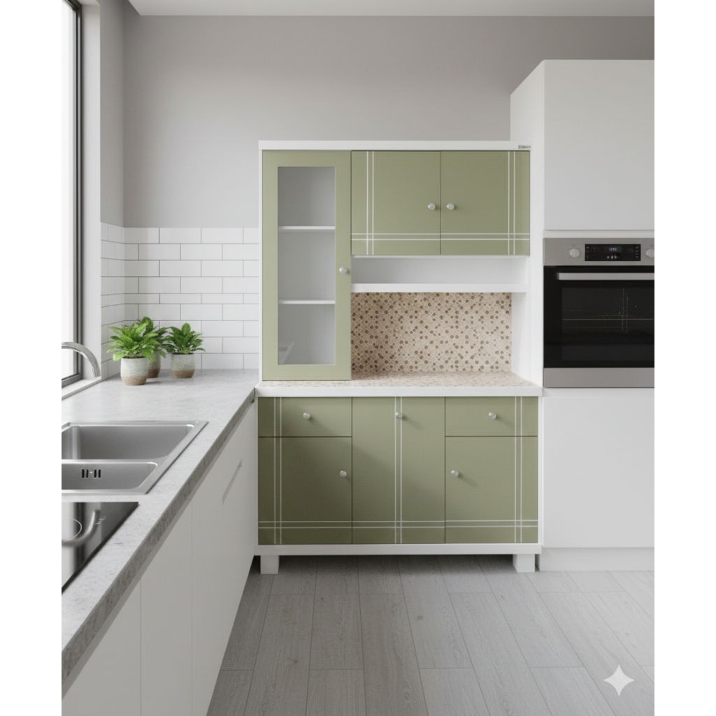 Lemari Rak Sayur 3 Pintu