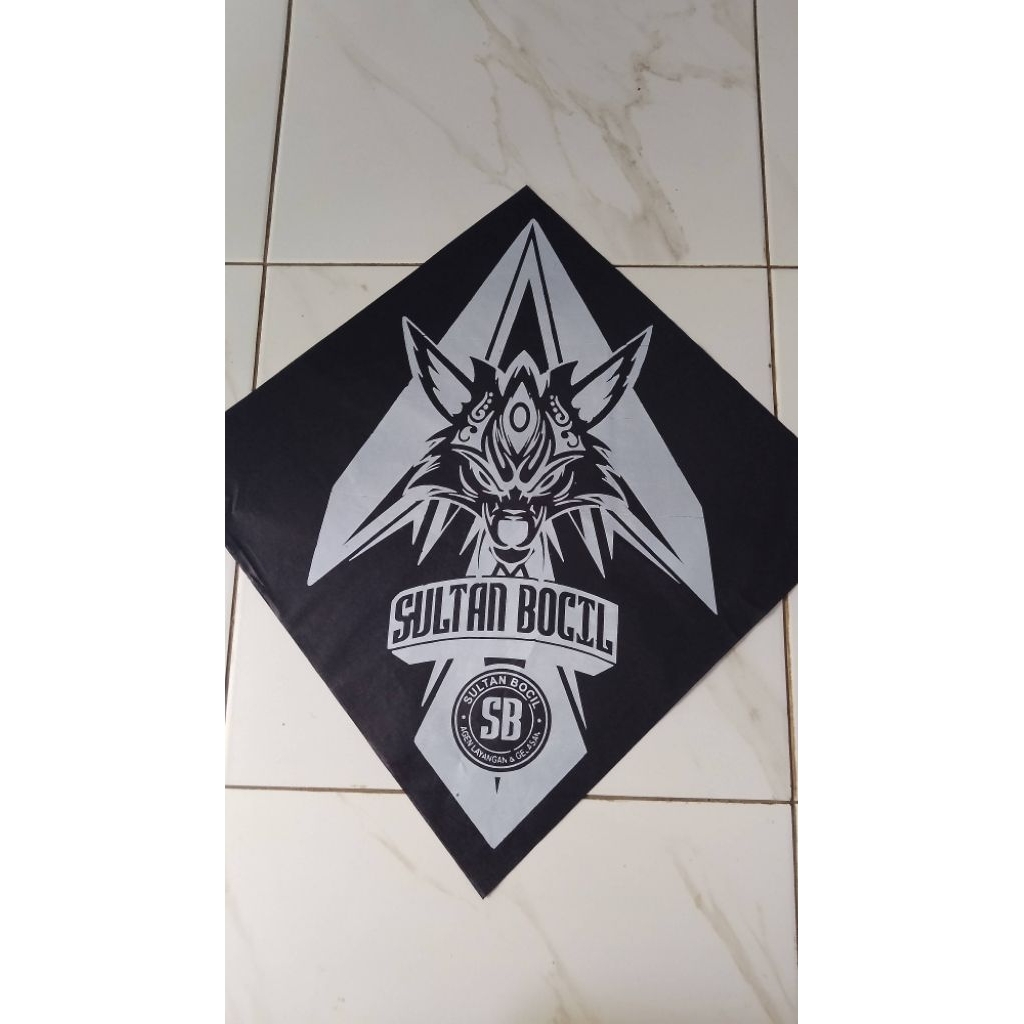 kertas layangan hitam 1 warna kertas minyak