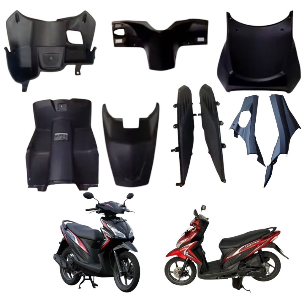 Cover Body Kasar Atas Bawah Samping Belakang Honda Vario 110 F1 ESP Tahun 2014 2015 2016 2017 2018
