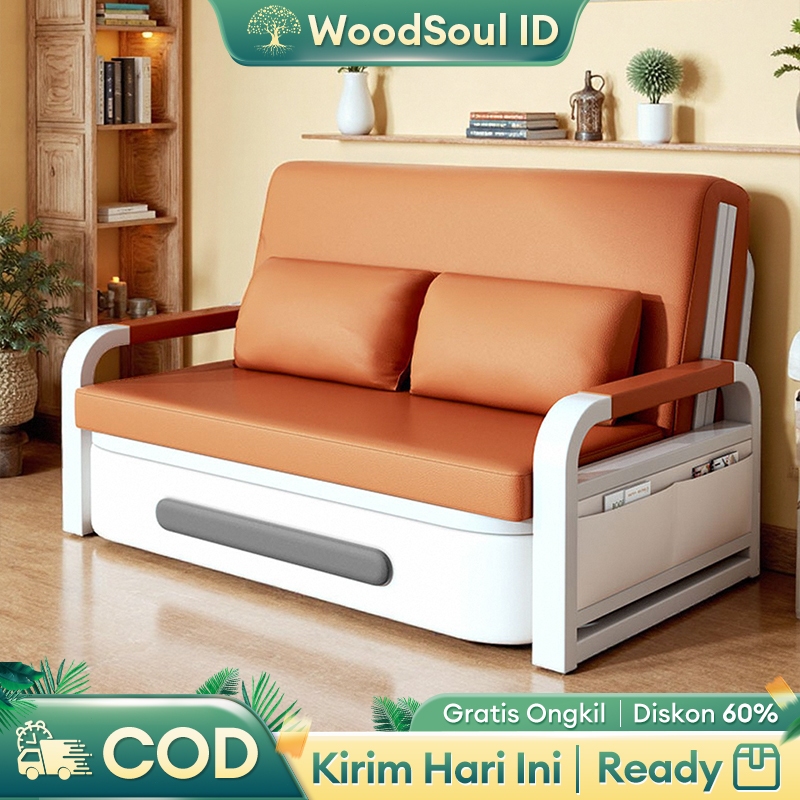 Sofa Lipat Lazy Sofa Sofa Bed Kursi Lipat Tempat Tidur Lipat Malas Santai 3-in-1 Sofa Lipat
