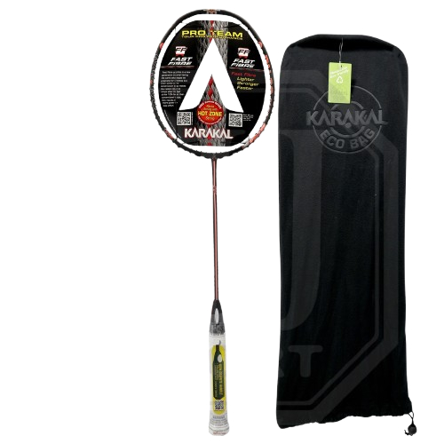 Raket Original Karakal BN60  BN 60 Bonus Senar Tas Kaos Badminton