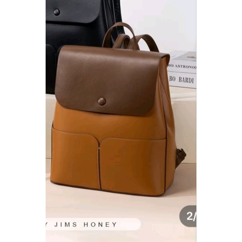 PROMO TAS RANSEL JIM HONEY COKLAT