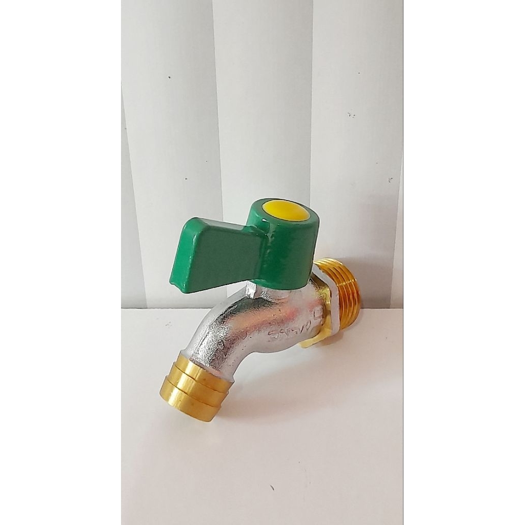 ONDA-KRAN TEMBOK 1/2 "KUBM"/KRAN BESI KUNINGAN