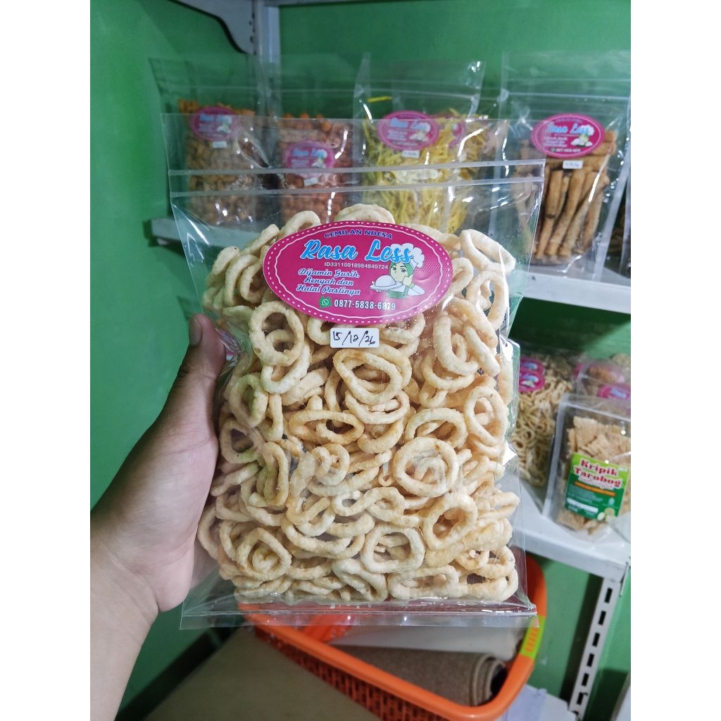 Lanting getuk khas Cilacap,Lanting gurih dan renyah,1kg Lanting getuk