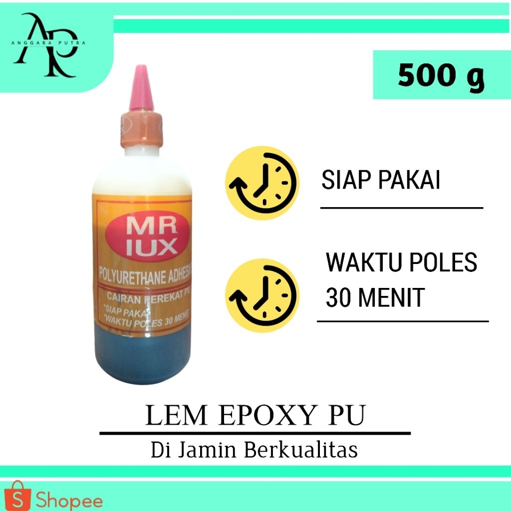 Lem Kayu Epoxy PU MR IUX 500g