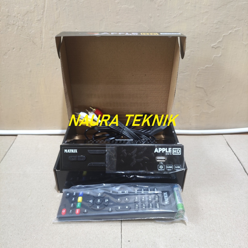 Set Top Box Matrix Apple DVB T2 HD