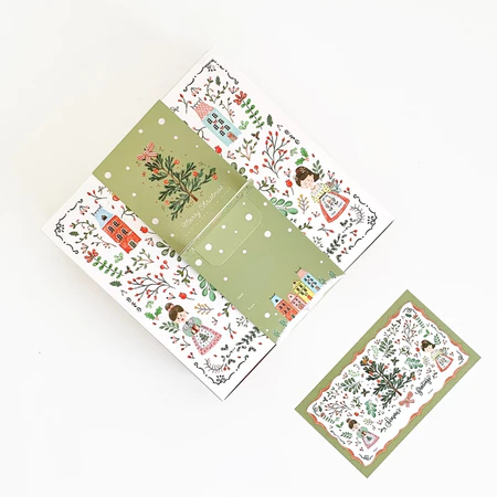 Box Natal Kue Kering Bolu Lapis Toples Natal Christmas Isi 10 Pcs Box Ukuran 20 x 20 x 8 Cm Box Nata