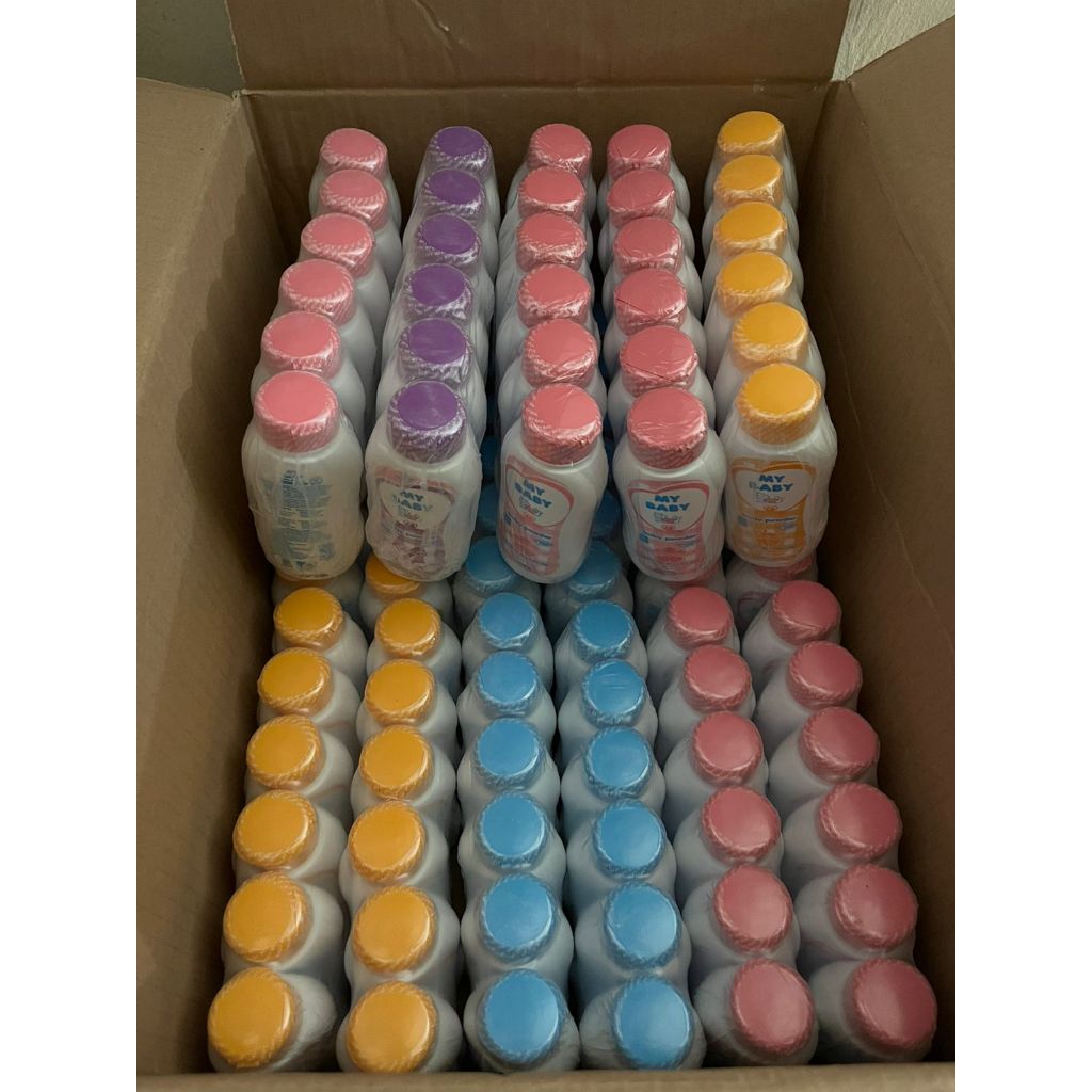 Paket Hemat 6 pcs Bedak My Baby Powder 50 GR 1 Pak Isi 6 Botol All Varian / Bedak My Bayi
