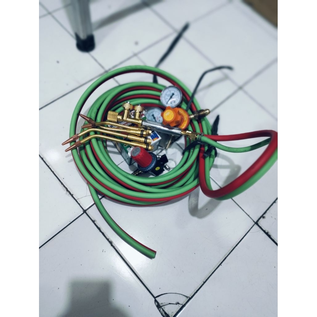Paket Las Blender Floor Acetilyne Karbit Welding Torch