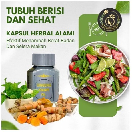 ALL READY STOCK kianpi  ( Kianpi Original ) Kapsuma Ginseng Gemuk Pil (Old/New) 60pc  indiemart1~