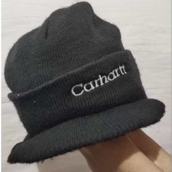 Topi kupluk beanie visor pendek Carhatt