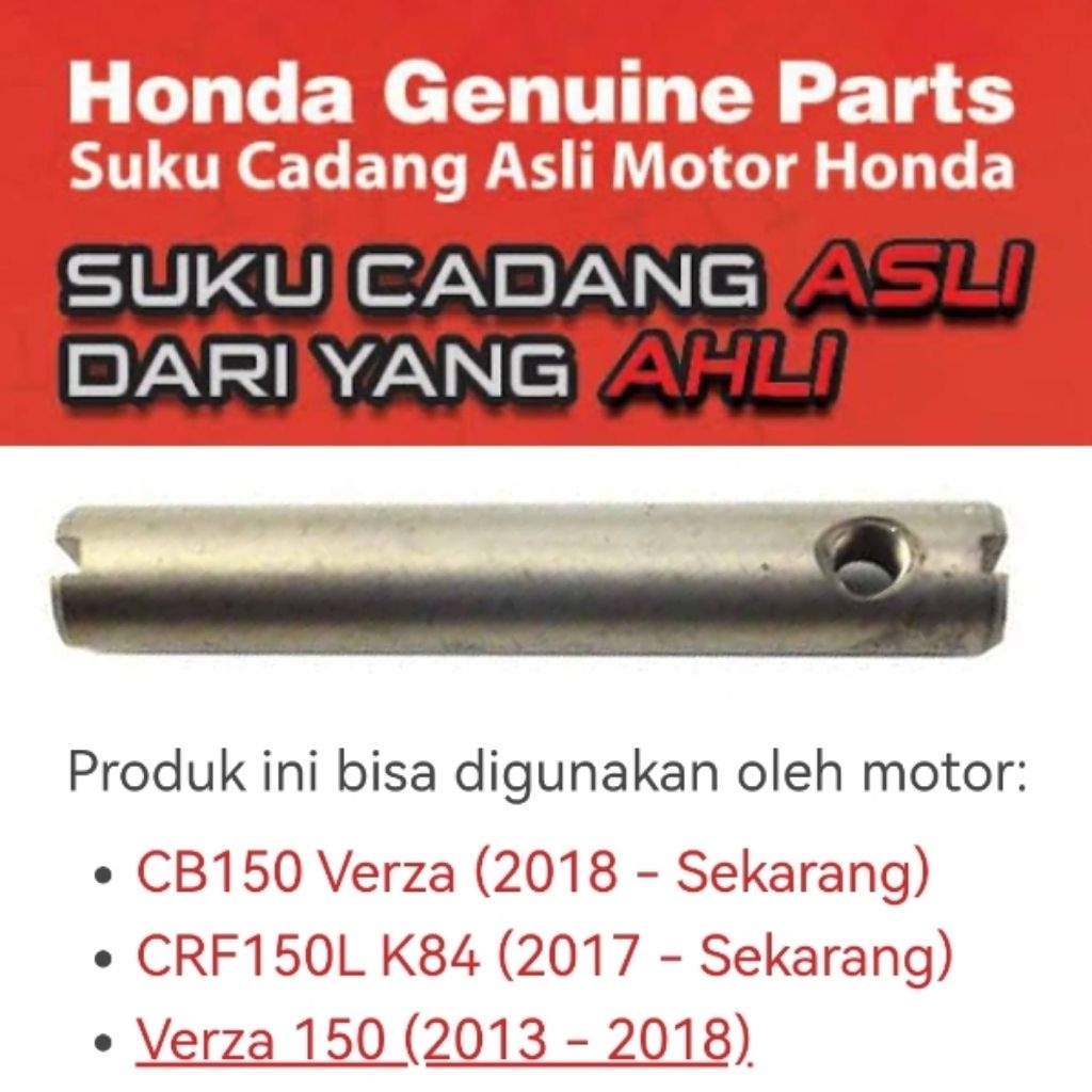 14451KVS740 As Platuk Klep Honda CRF 150L