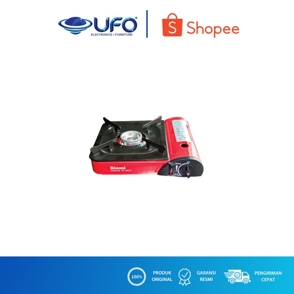 RINNAI KOMPOR GAS PORTABLE 1 TUNGKU RI150CC