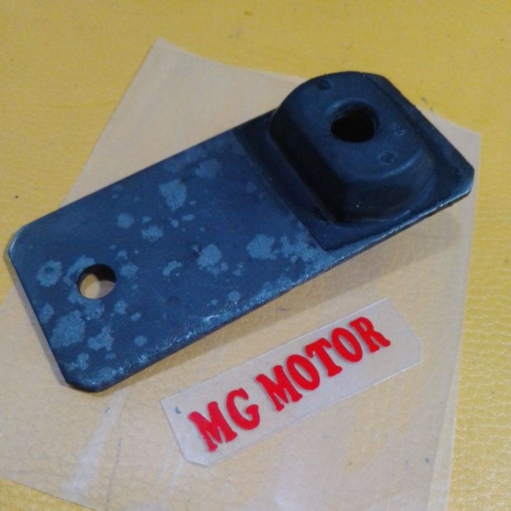 plat gantungan knalpot canter plat tebal ori