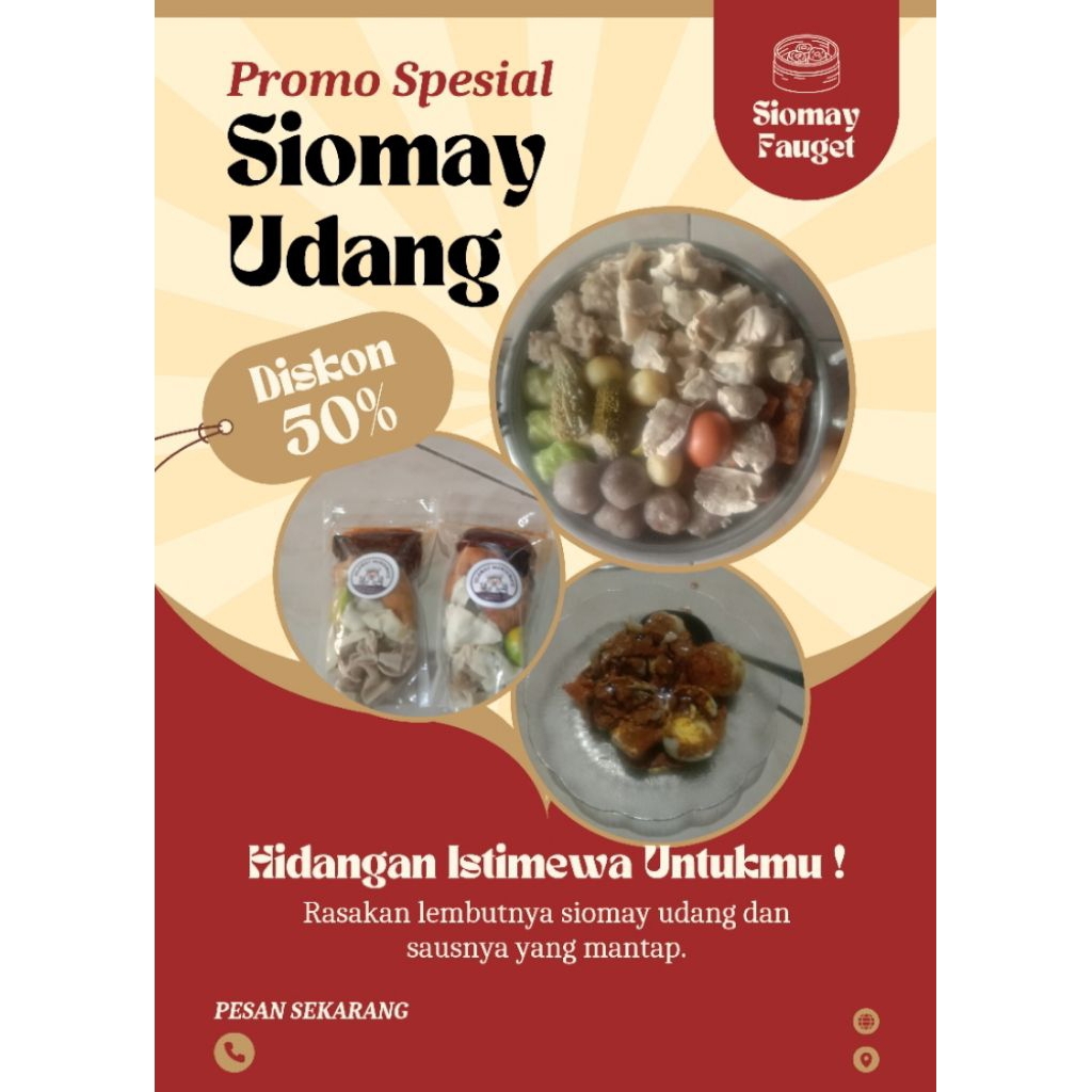 siomay ikan baso tahu asli khas Garut/isi 6 pcs/bisa dimakan dengan kuah baso Aci/baso cuanki