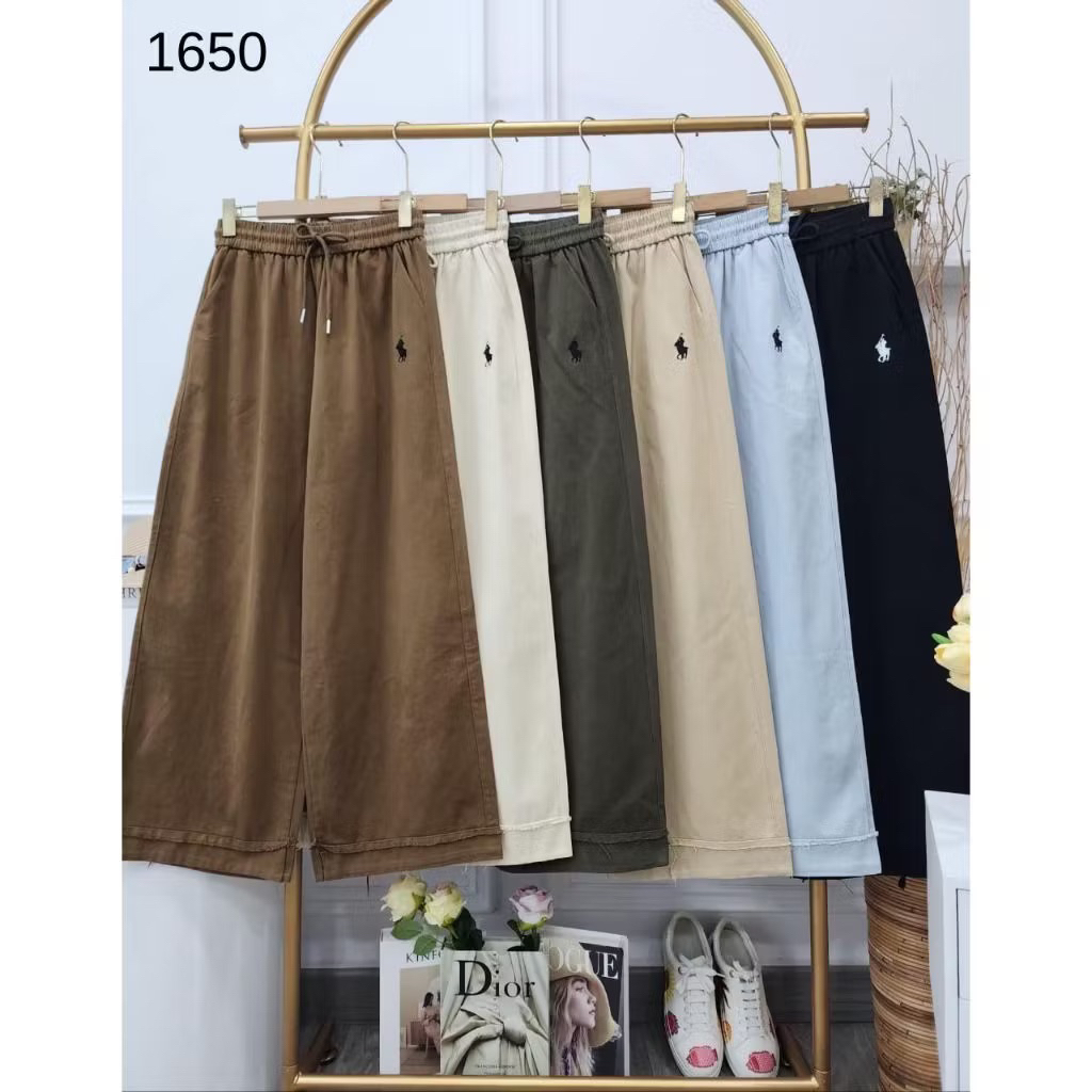 (SALE) Celana Kulot BKK Jeans A&K/Yi Ling/Palazzo Improt New FREE BELT