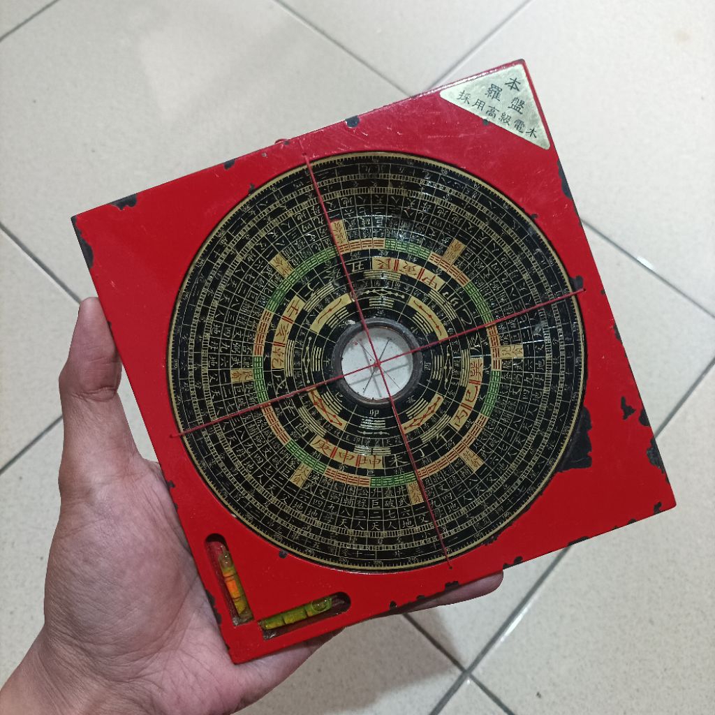 Vintage Kompas Feng Shui Chinese
