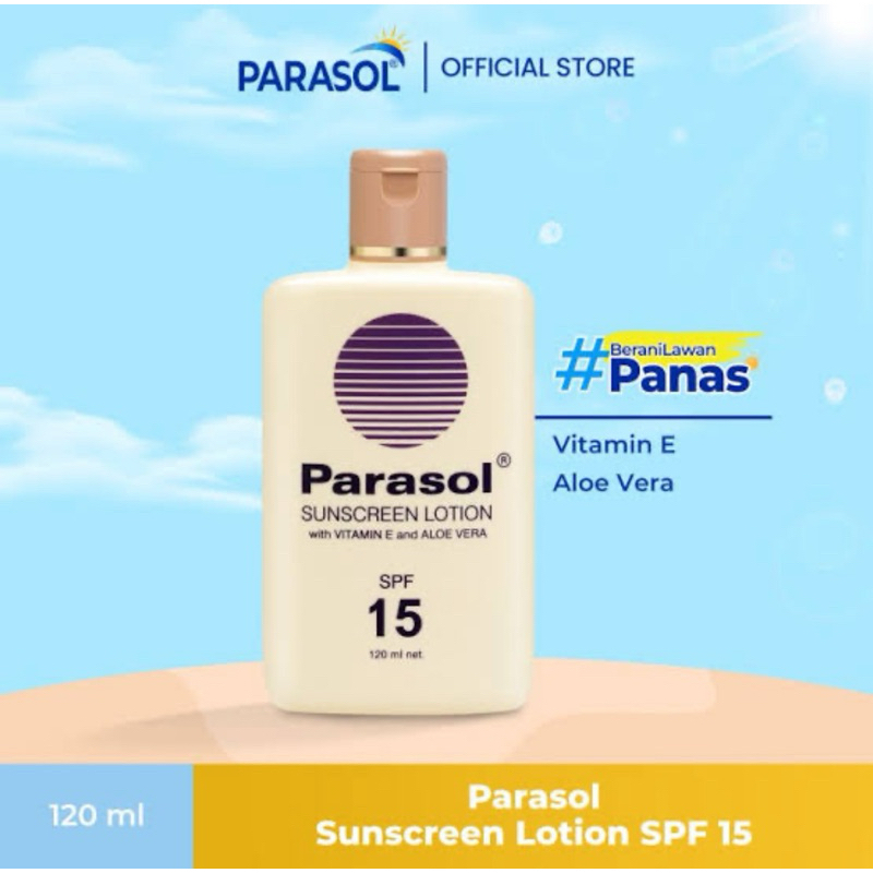 Parasol Sunscreen Lotion SPF 15 120ml | Sunblock | Sunscreen | Sunscreen Lotion