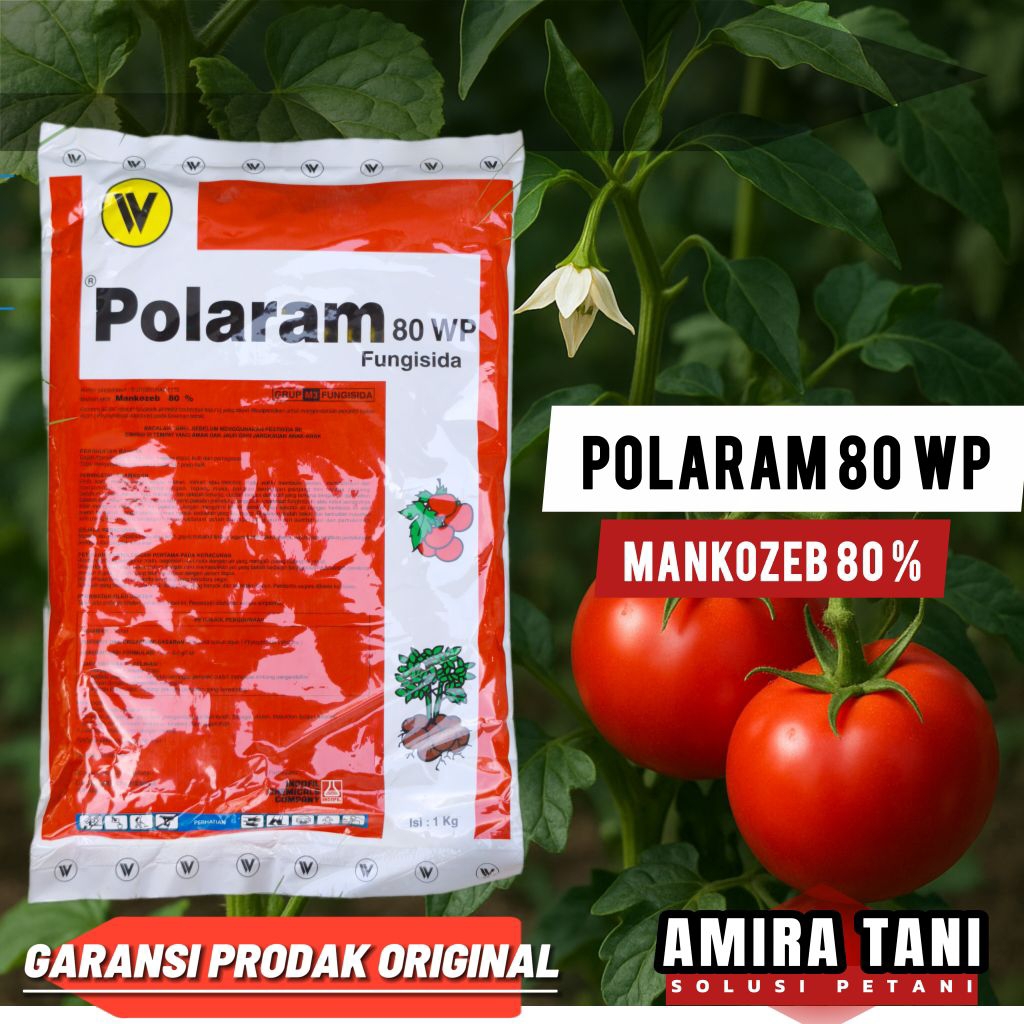 Fungisida Polaram kuning 1 kg mankozeb