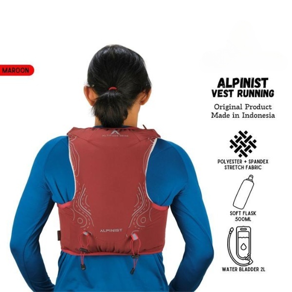 Eiger - Alpinist Vest Running Hydropack Trail Run Pria Wanita Ultralight Outdoor Sport