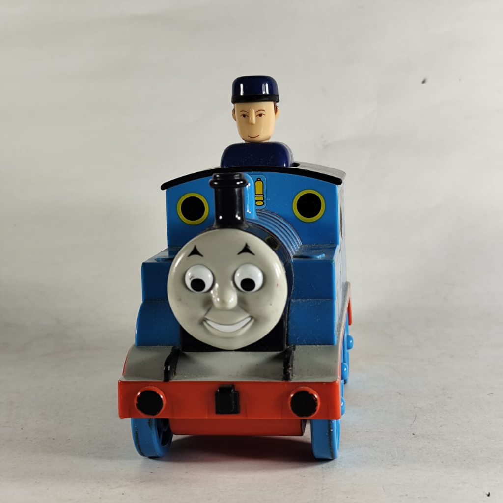 Mainan Bekas Mobil Thomas Tank Engine train 2004 Guilane Tomy push and go engineer