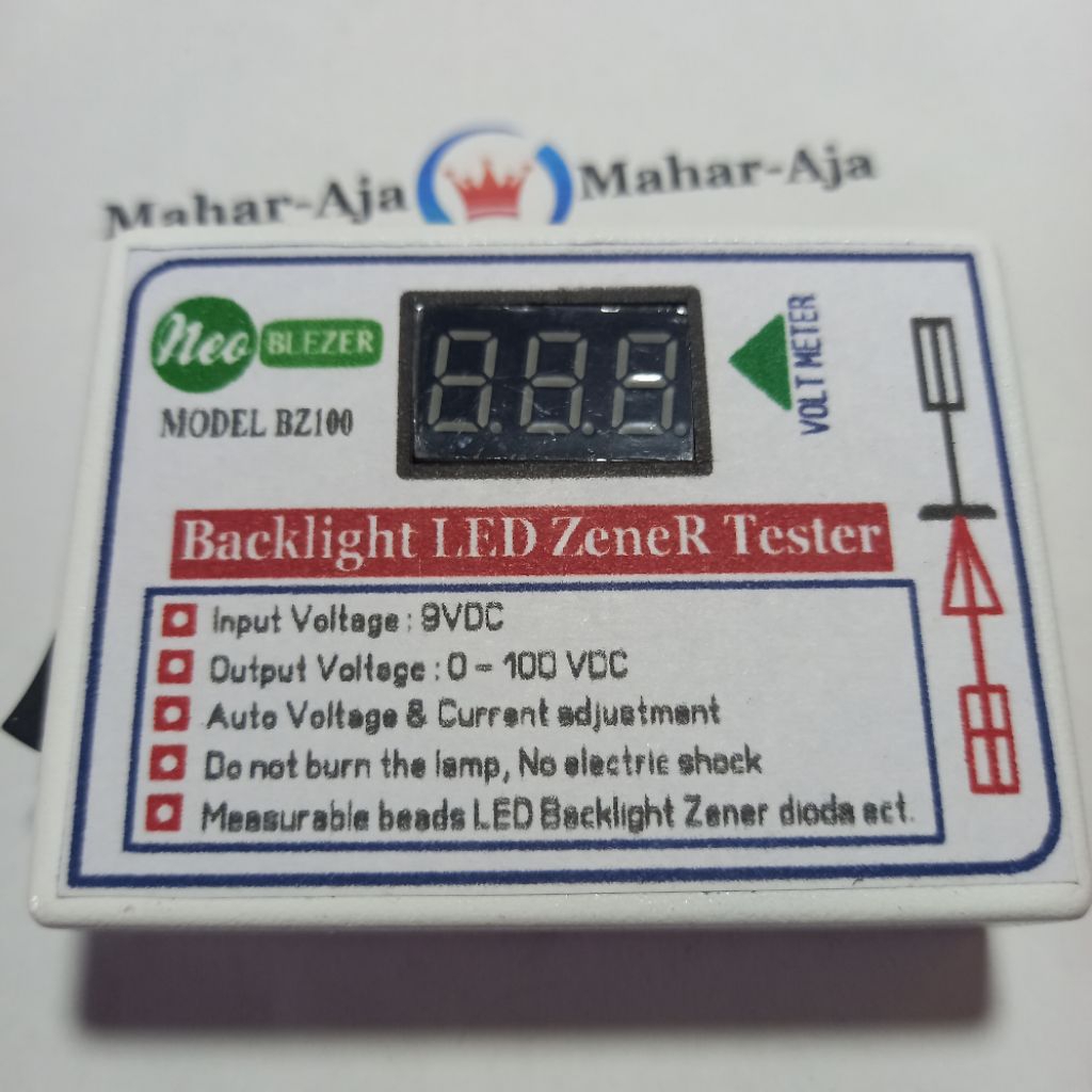 tester led tv backlight - led tester - zener treter - volt elko tester