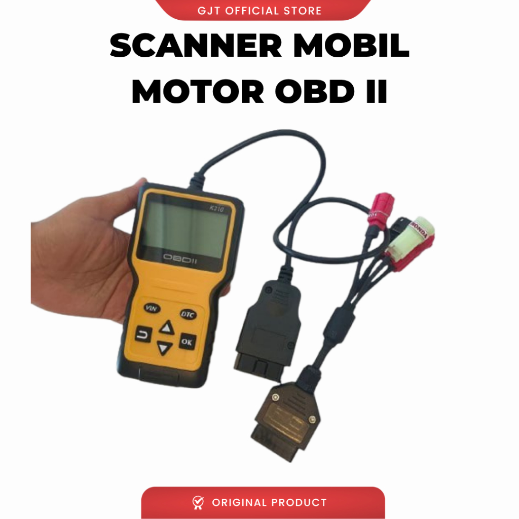 TERMURAH ALAT Scanner Motor universal OBD2 6in1 TERMURAH SCANER OBD2 MULTIFUNGSI