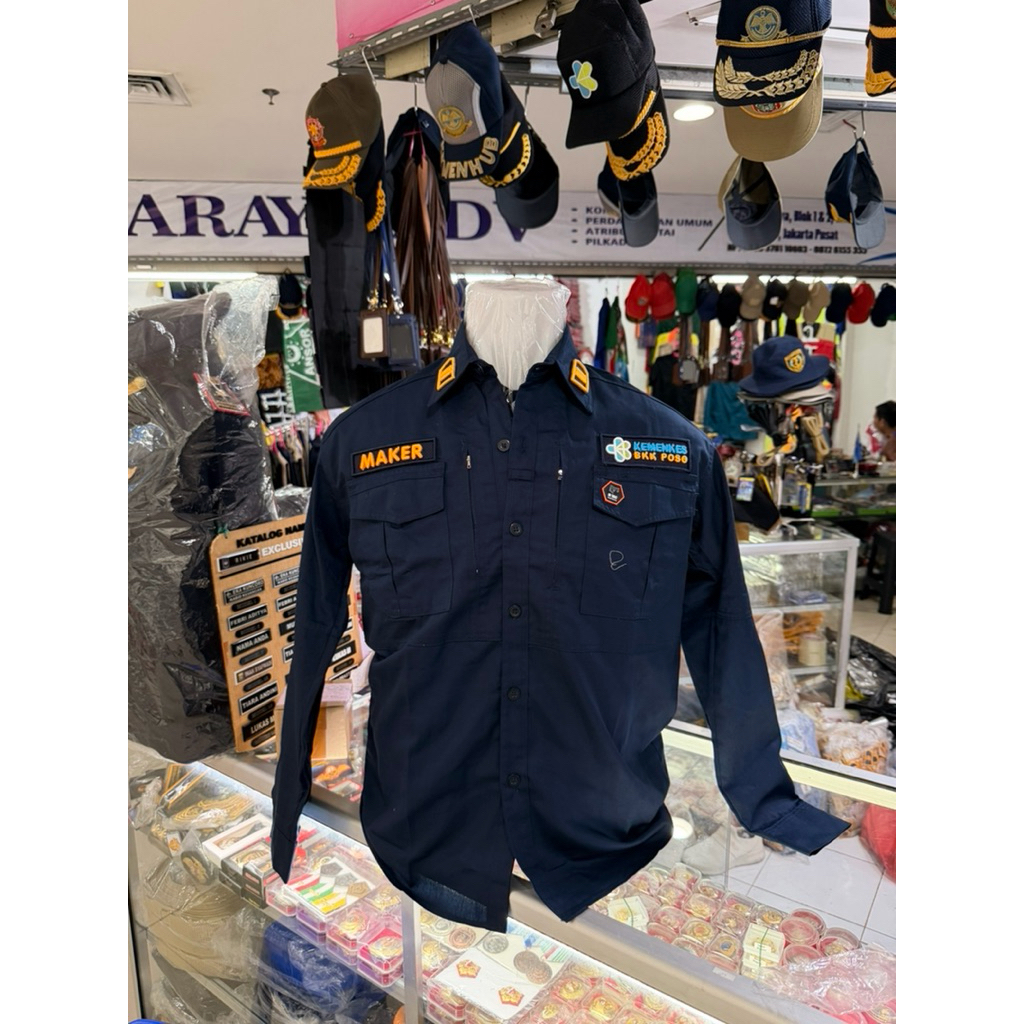 Baju Taktikal BKK New - Baju Taktikal Kkp New - Baju Taktikal Kemenkes Model New