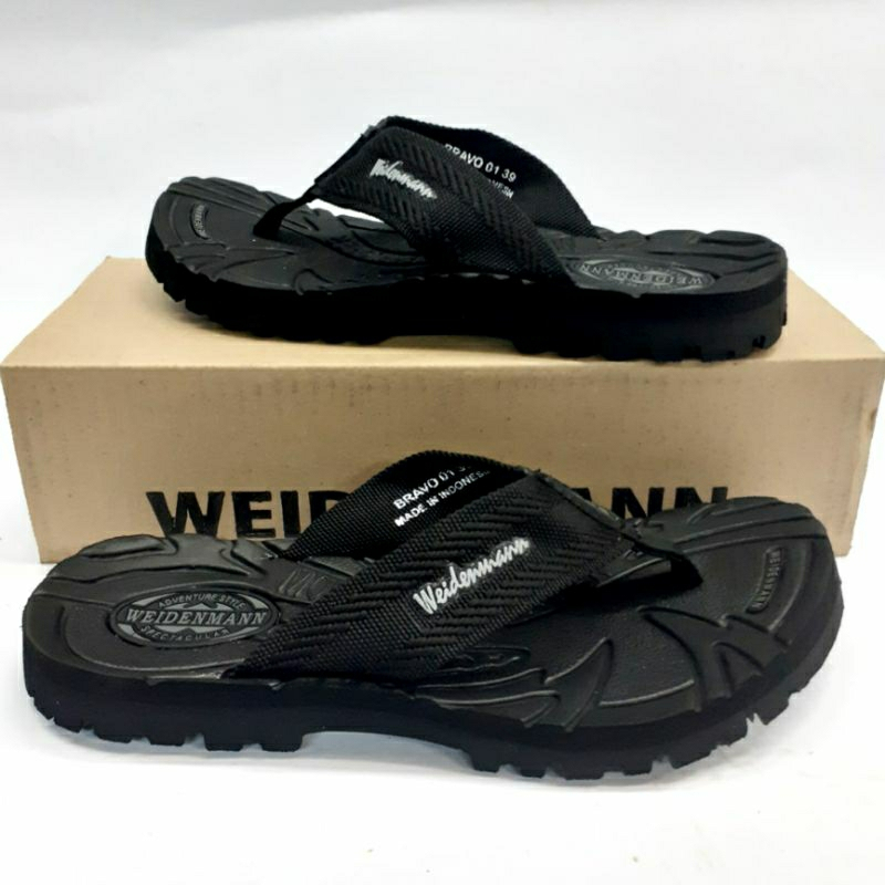 Weidenmann Bravo 01 Hitam Sandal Hiking Pria nyaman kuat termurah Ori