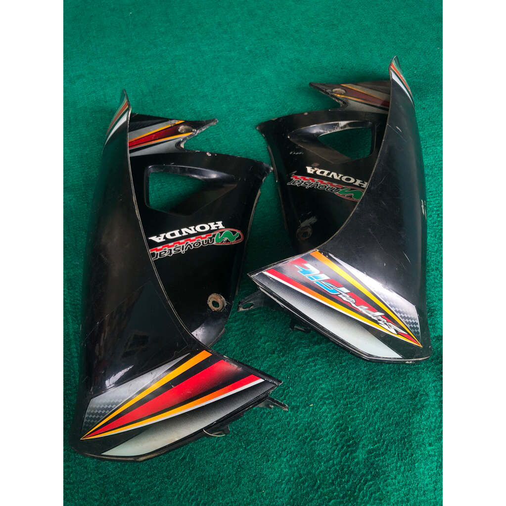 COVER SAYAP BODI DEPAN SAMPING,TEBENG DEPAN SAMPING HONDA SUPRA FIT NEW,FIT X FIT S ORIGINAL COPOTAN