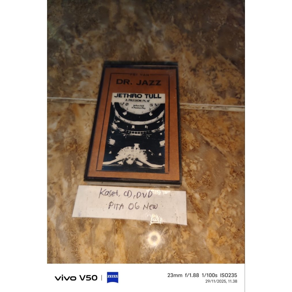 Kaset Pita Dr Jazz Jethro Tull - A Passion Play