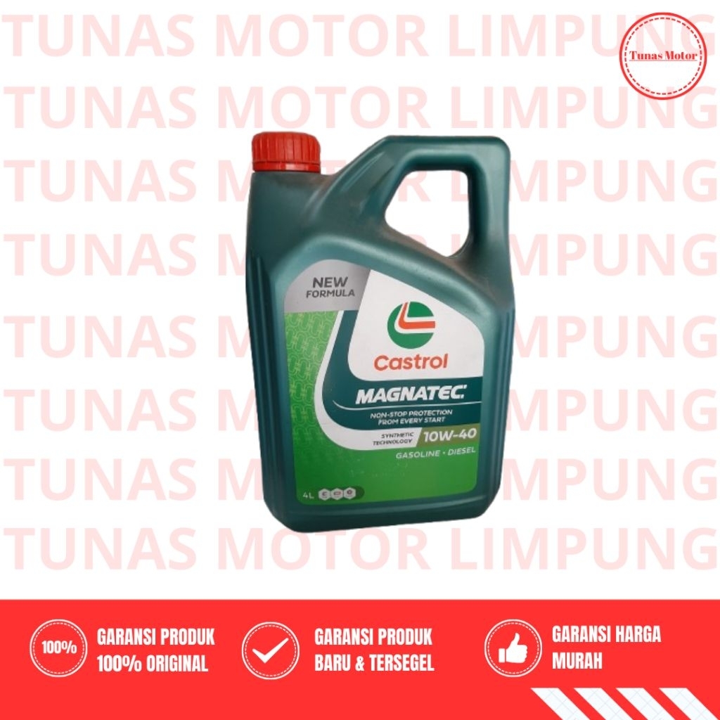 Oli Mobil Castrol Magnatec 10W-40 4L