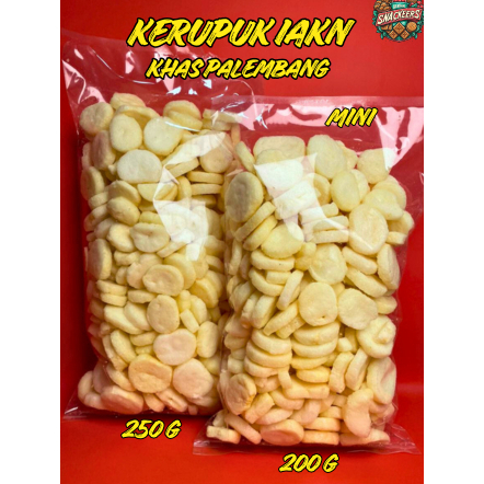 KERUPUK KEMPLANG / KERUPUK PALEMBANG / KERUPUK IKAN TENGGIRI / KERUPUK PALEMBANG MINI