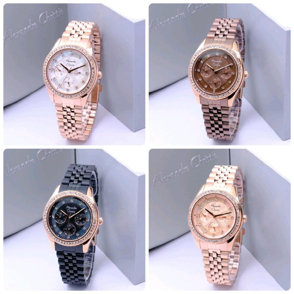 JAM TANGAN ALEXANDRE CHRISTIE 2496 WANITA ORIGINAL AC2496 AC 2496 JAM CEWEK