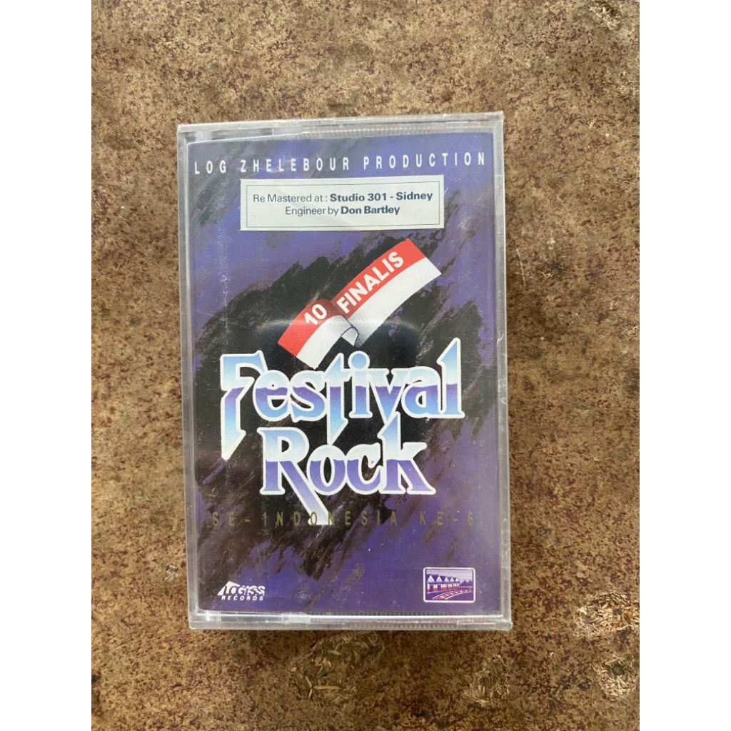 Kaset Pita  FESTIVAL ROCK Ke 6 (Segel)