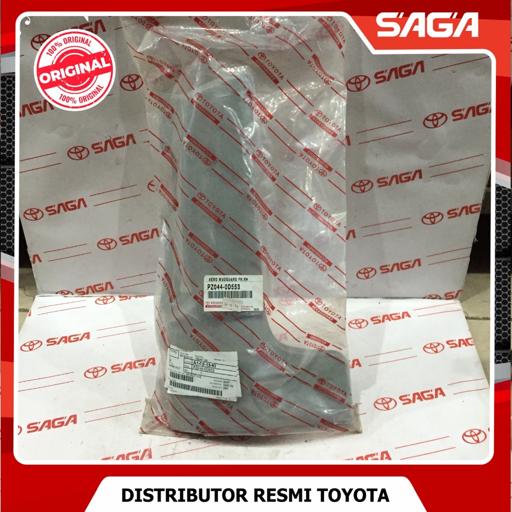 SAGA | AERO MUDGUARD Slebor Aero Pelindung Lumpur Aero SPORT DESIGN SD DEPAN KANAN YARIS PZ044-0D553