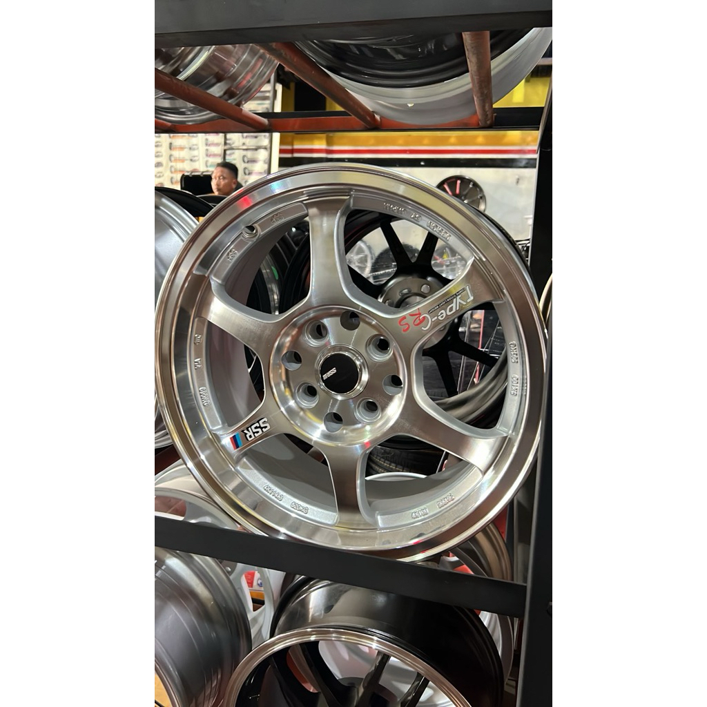 SSR TYPE C POLISH 15x6.5 +40 , 8x100/114,3