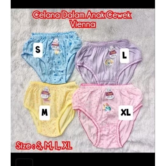CELANA DALAM ANAK CEWEK SD sampai SMP MERK VIENNA