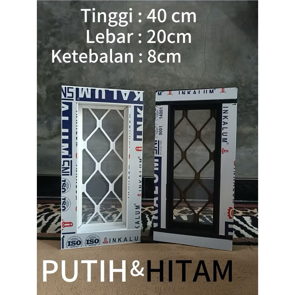 loster aluminium anti nyamuk