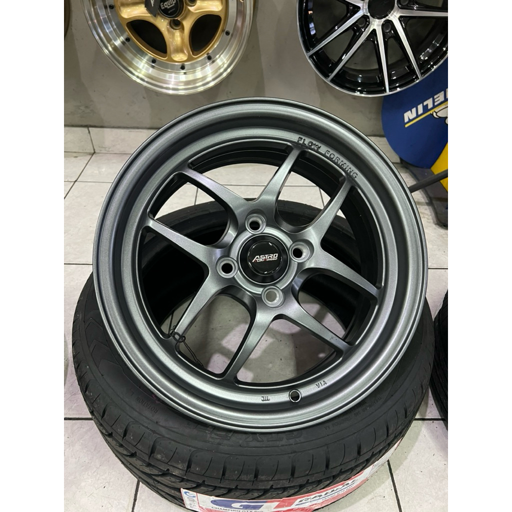 Velg Mobil Sporty Style JDM FlowForming R15 ENKEI TUNING Swift Ignis Yaris Vios Sigra Jazz Mobilio