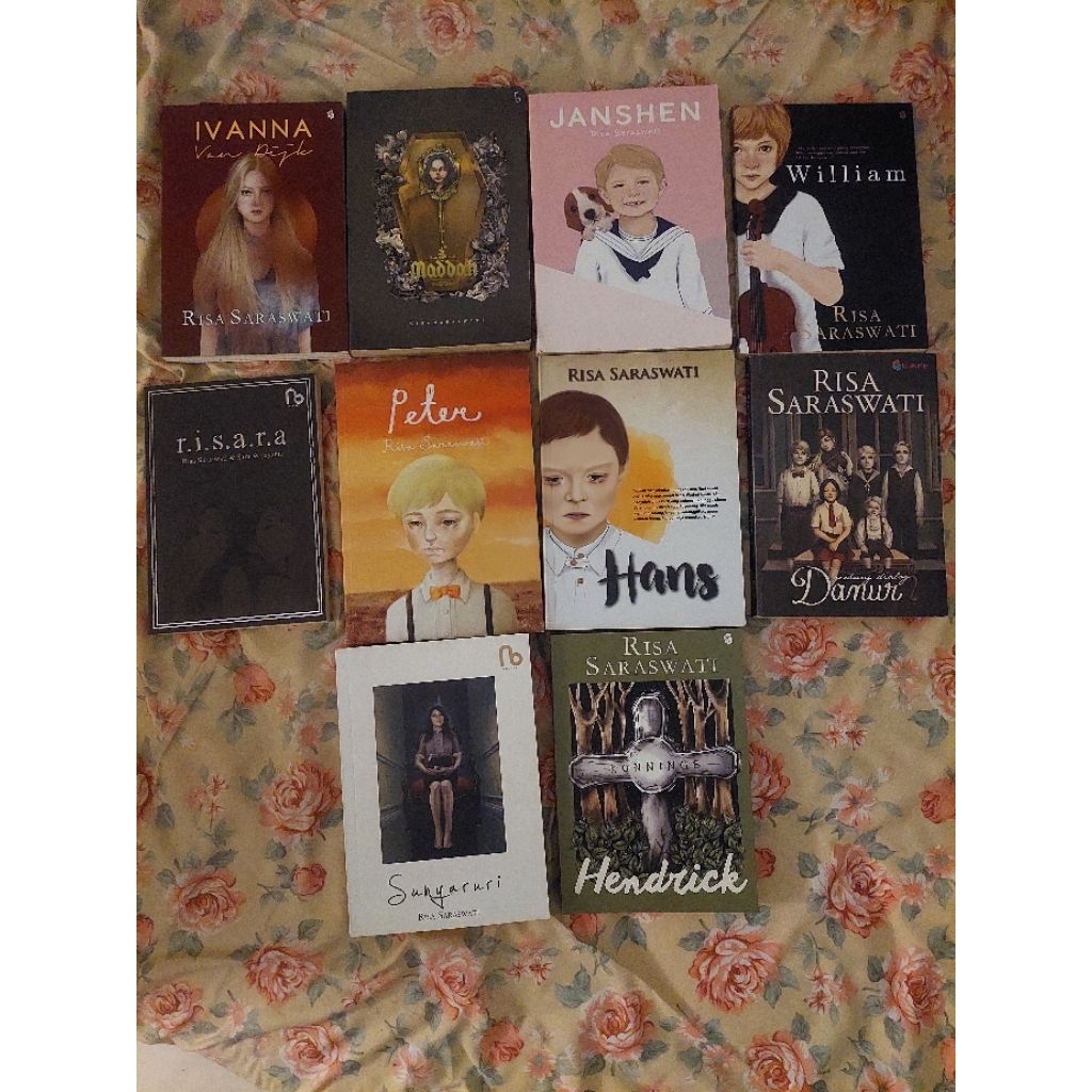 PRELOVE KOLPRI NOVEL RISA SARASWATI DANUR SERIES ORIGINAL 100%