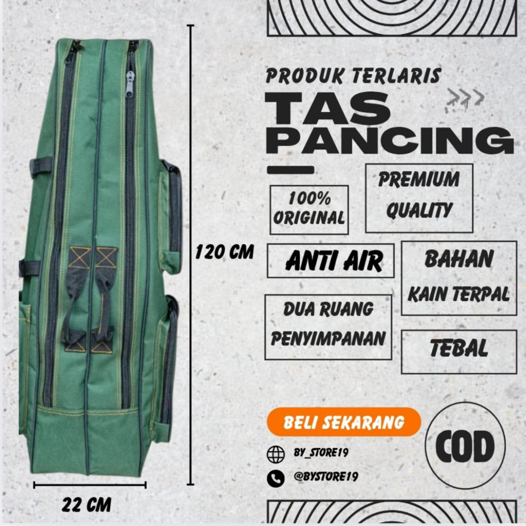 TAS PANCING JUMBO 120CM BAHAN KAIN TERPAL TRUK ANTI AIR,AWET DAN TEBAL