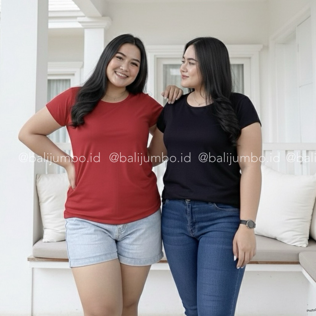BAJU ATASAN TOP JUMBO LD MELAR 140CM MUAT BB 95KG RAYON JERSEY ADEM MURAH GROSIR