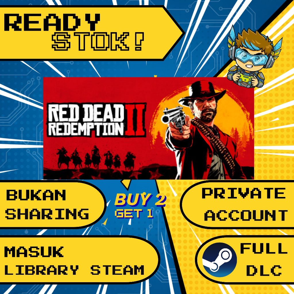 Red Dead Redemption 2 Steam Private - Beli 2 Gratis 1