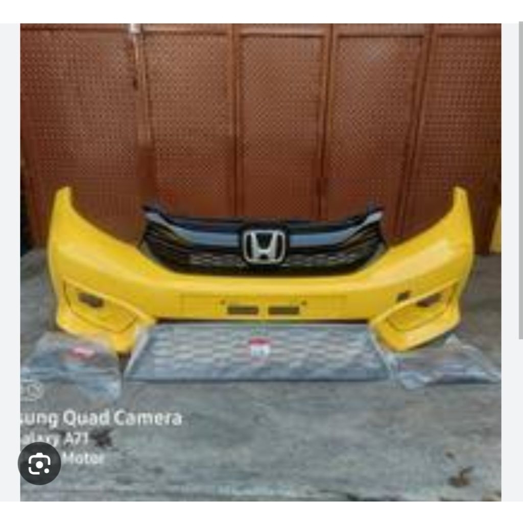 bemper set depan brio rs 2019-2022